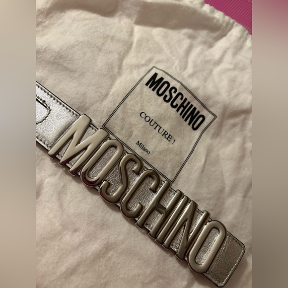 Moschino Silver Belt main image 7